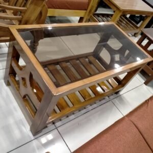 Aurora Glass Top Coffee Table