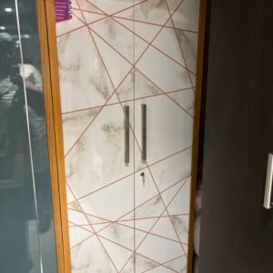 Maple Marble 2-Door Wardrobe